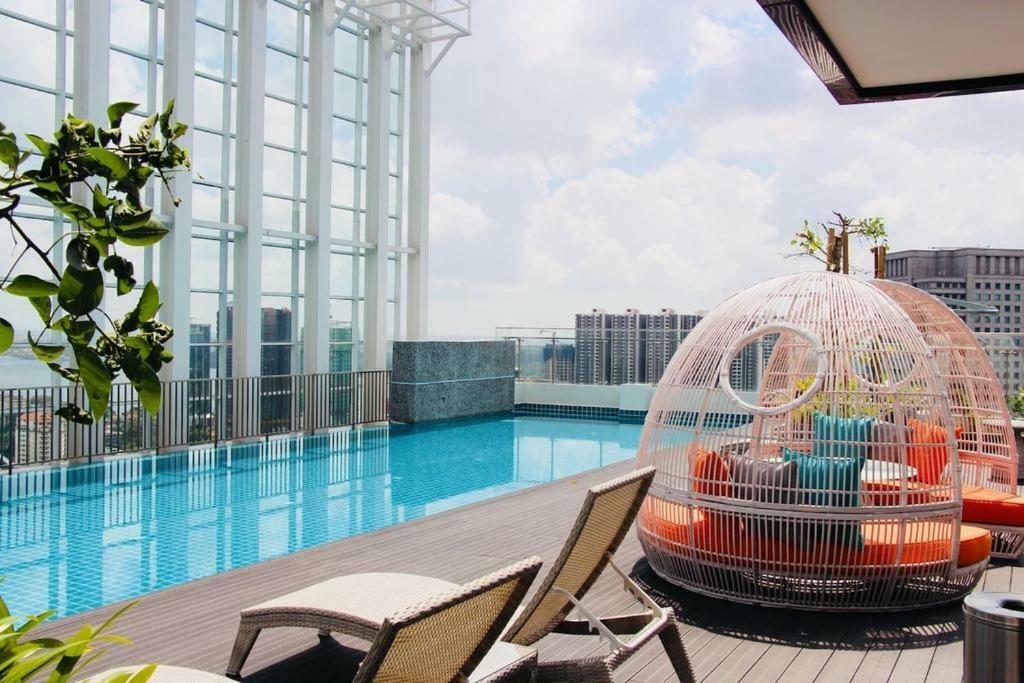 Suasana Jb At Jb Center Luxury Modern & Rustic 1Br Apt For Bussiness,Vacation Trips Johor Bahru Kültér fotó